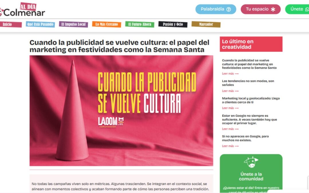 Cuando la publicidad se vuelve cultura: el papel del marketing en festividades como la Semana Santa